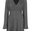 Klaer Love Lolita | Livia Mini Dress Silver Gray