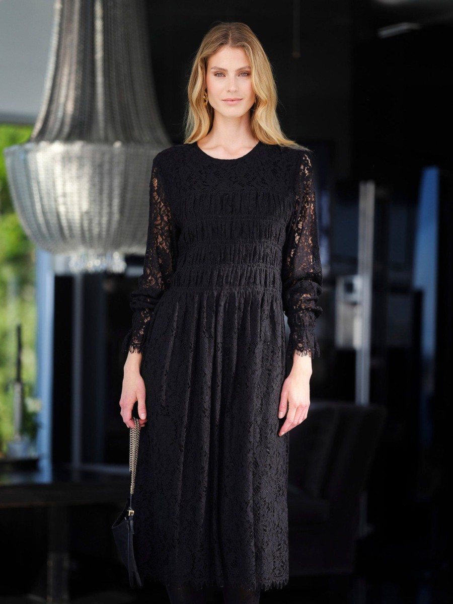 Klaer Ane Mone | Hanna Dress Black