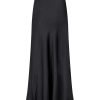 Klaer Neo Noir | Vicky Heavy Sateen Skirt Black