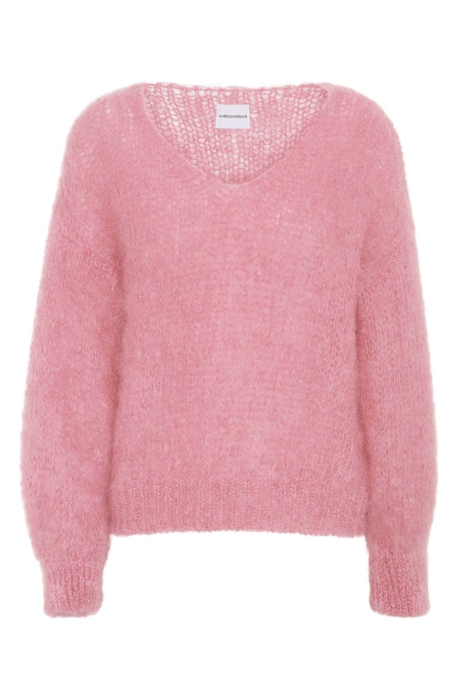 Klaer American Dreams | Milana Ls Mohair Knit Rose Berry Pink