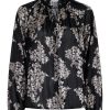 Klaer Neo Noir | Cobie Elderflower Blouse Black