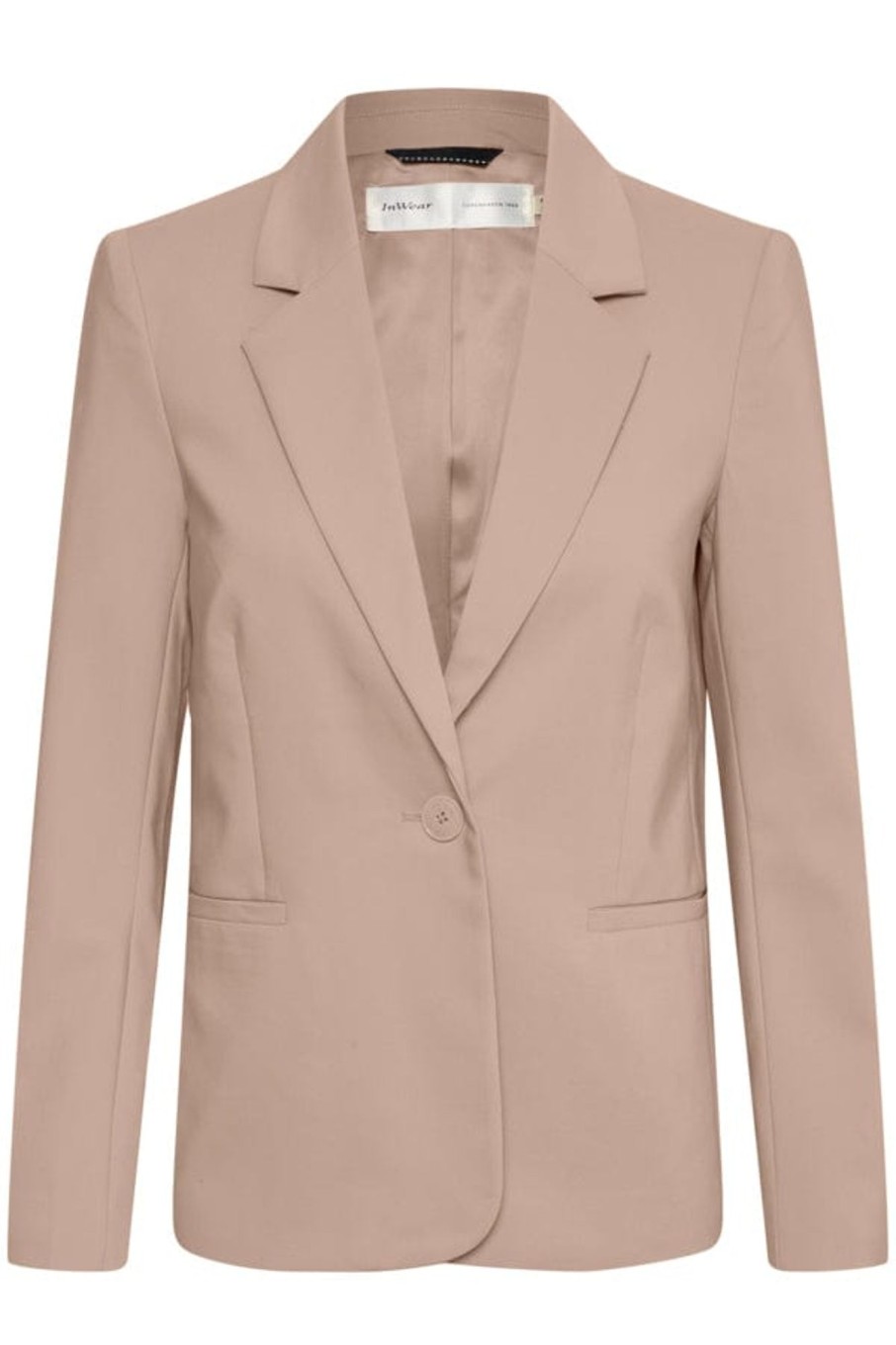 Klaer Inwear | Zellaiw Classic Short Blazer Mocha Grey Beige