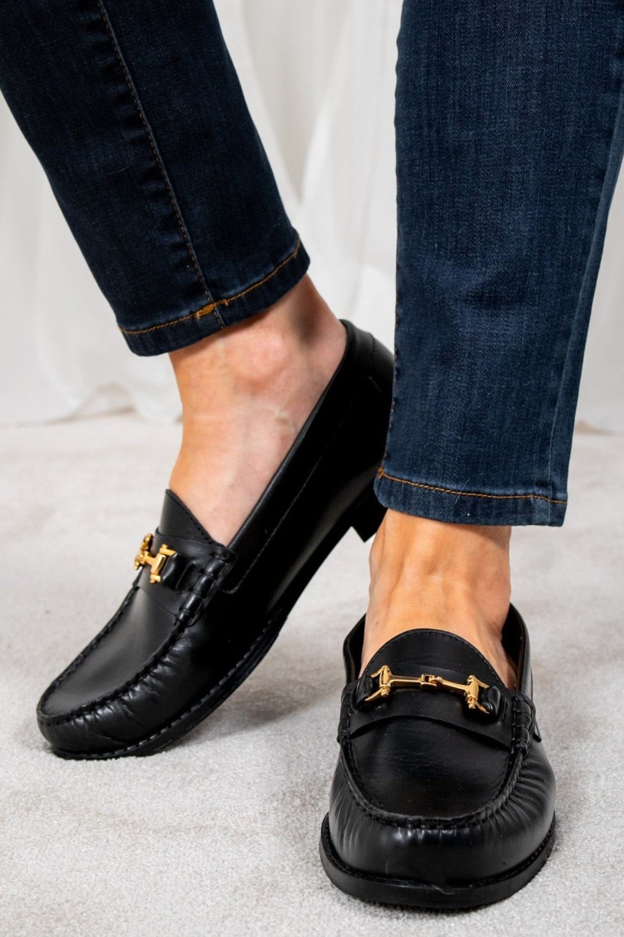 Sko Bianco | Biapop Loafer Crust Black