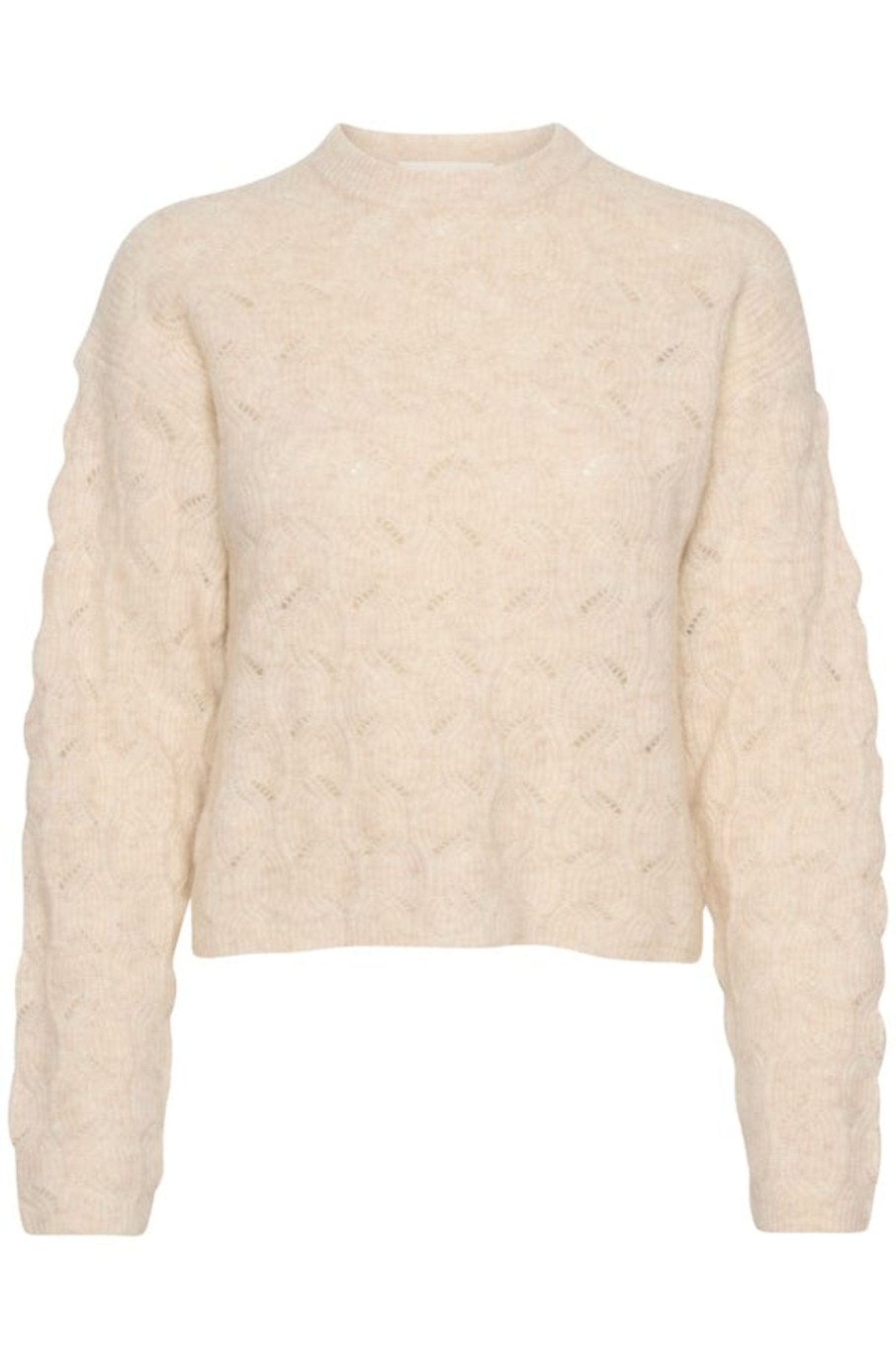 Klaer Inwear | Rodasiw Pullover French Oak Melange White