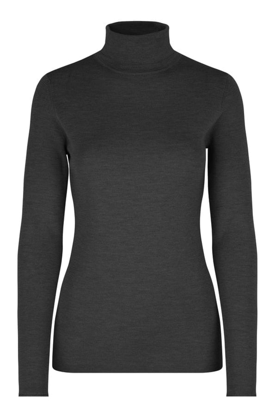 Klaer Second Female | Agathe Knit T-Neck Black