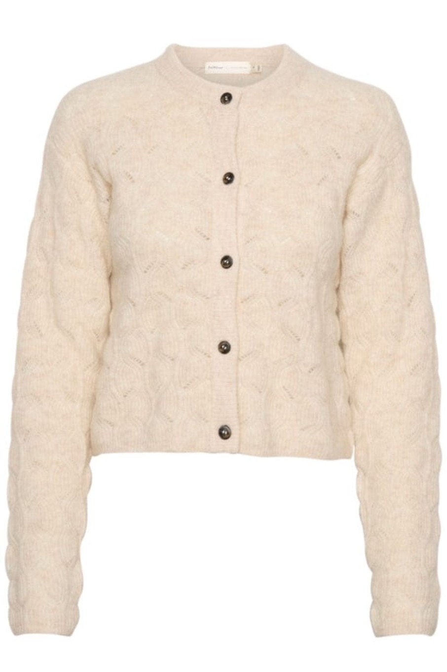 Klaer Inwear | Rodasiw Cardigan French Oak Melange White