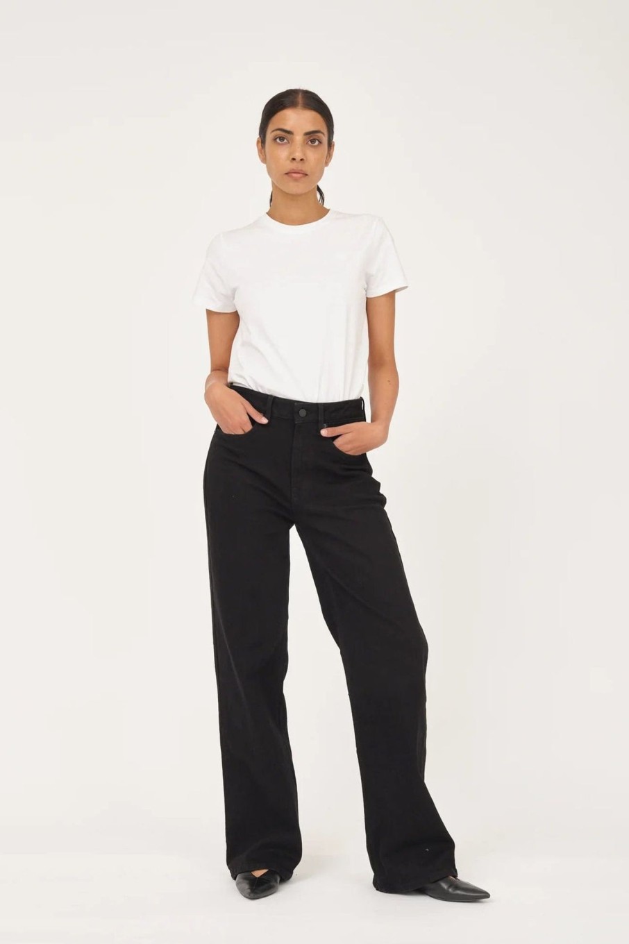 Klaer Pieszak | Trisha Jeans Wash Support Deep Black