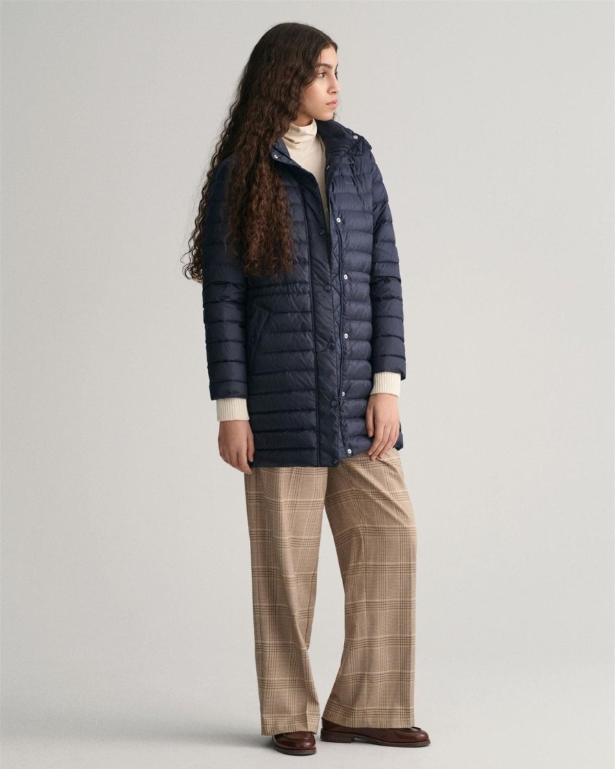 Klaer GANT | Light Down Coat Evening Blue