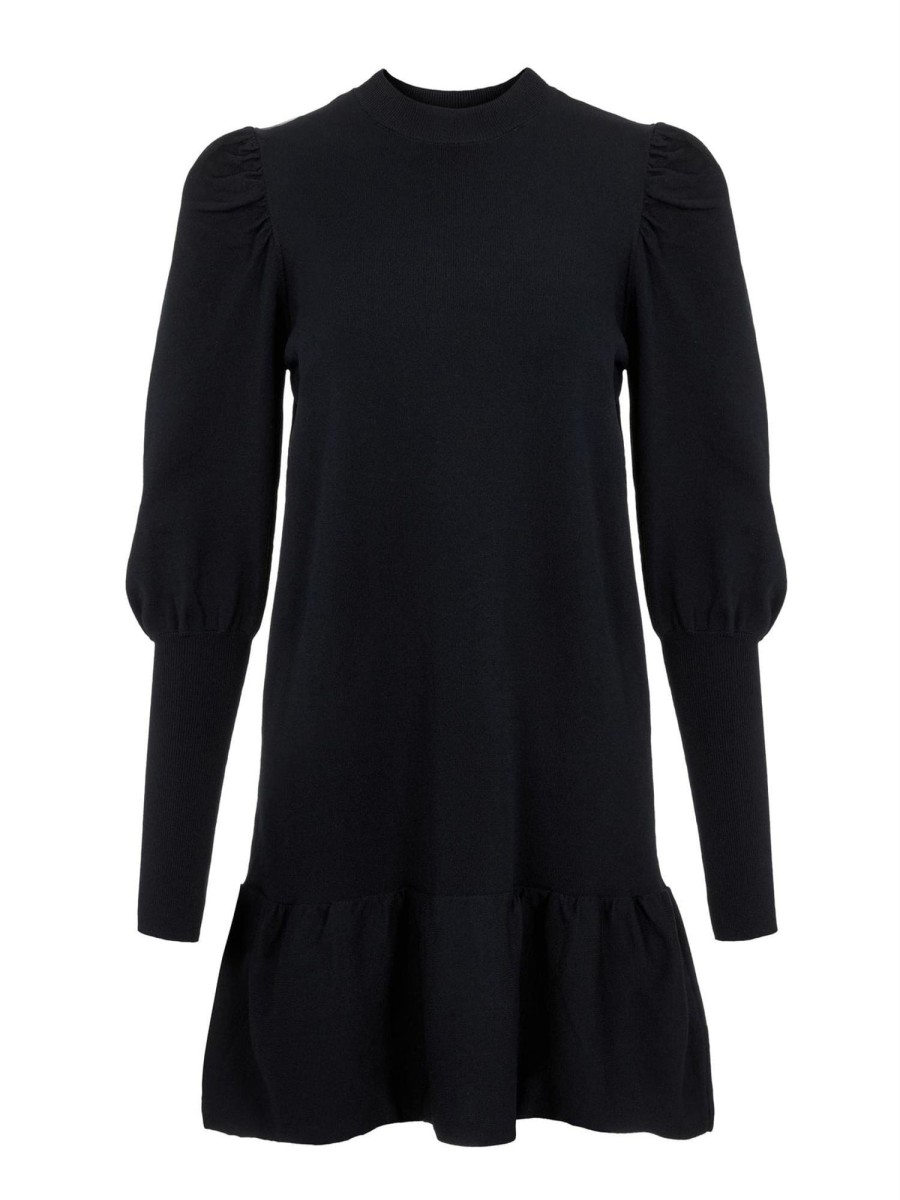 Klaer Y.A.S | Yasines Ls Knit Dress Black